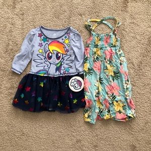 Two toddler dresses